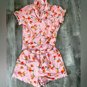Pink,Orange and blossom Sleep set